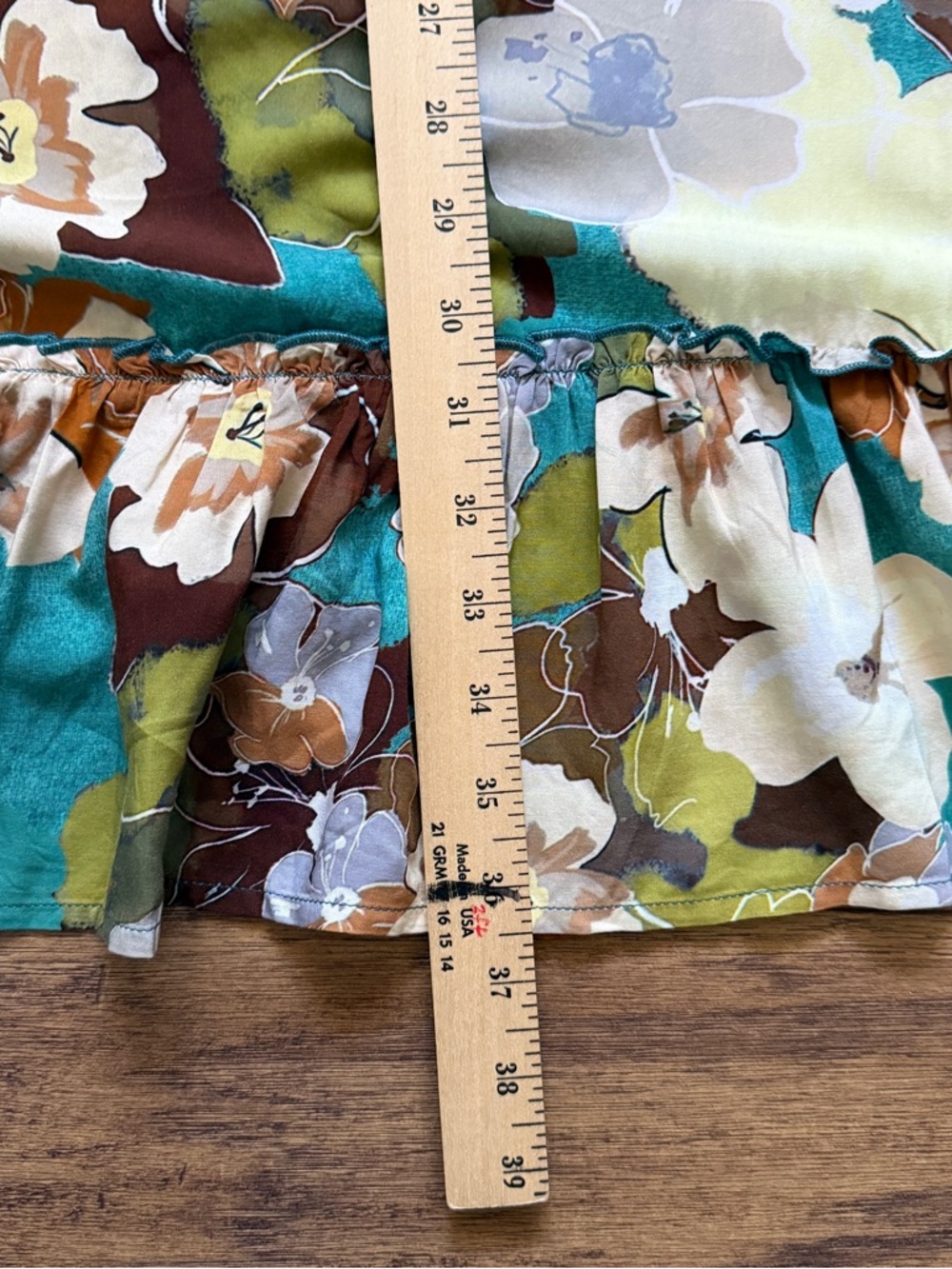 NWT) Easel Boho Floral Western Tunic Dress 1X - Picture 7 of 10